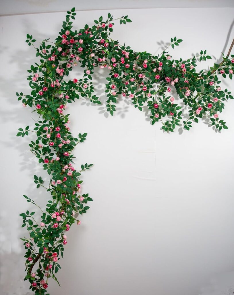 artificial floral garlands by decoor with mee