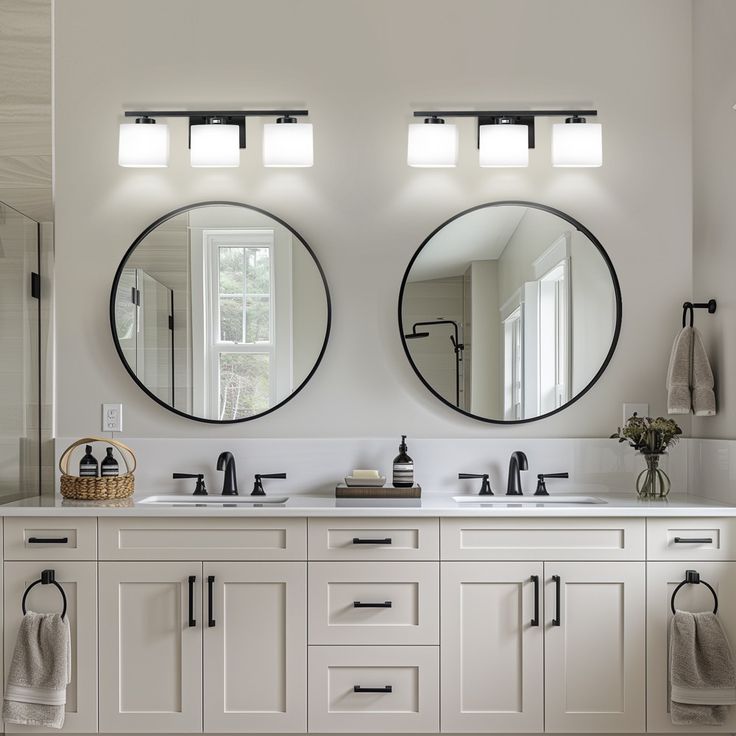 Bathroom Remodel Ideas on a Budget That Look Expensive doresshop 22 in 3 light matte black modern square vanity light for bathroom, bedroom, living roomwith milk white shades by decoor with mee