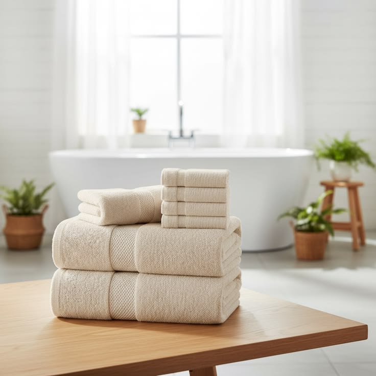Bathroom Remodel Ideas on a Budget That Look Expensive luxury cotton bath towel set by decoor with mee