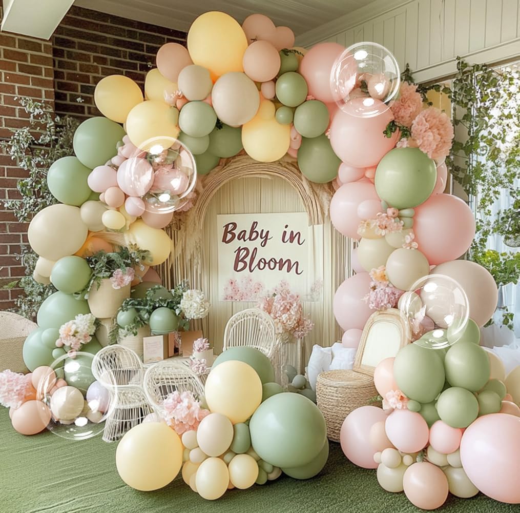 pastel balloon arch kit by decoor with mee