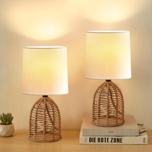 rattan lamp