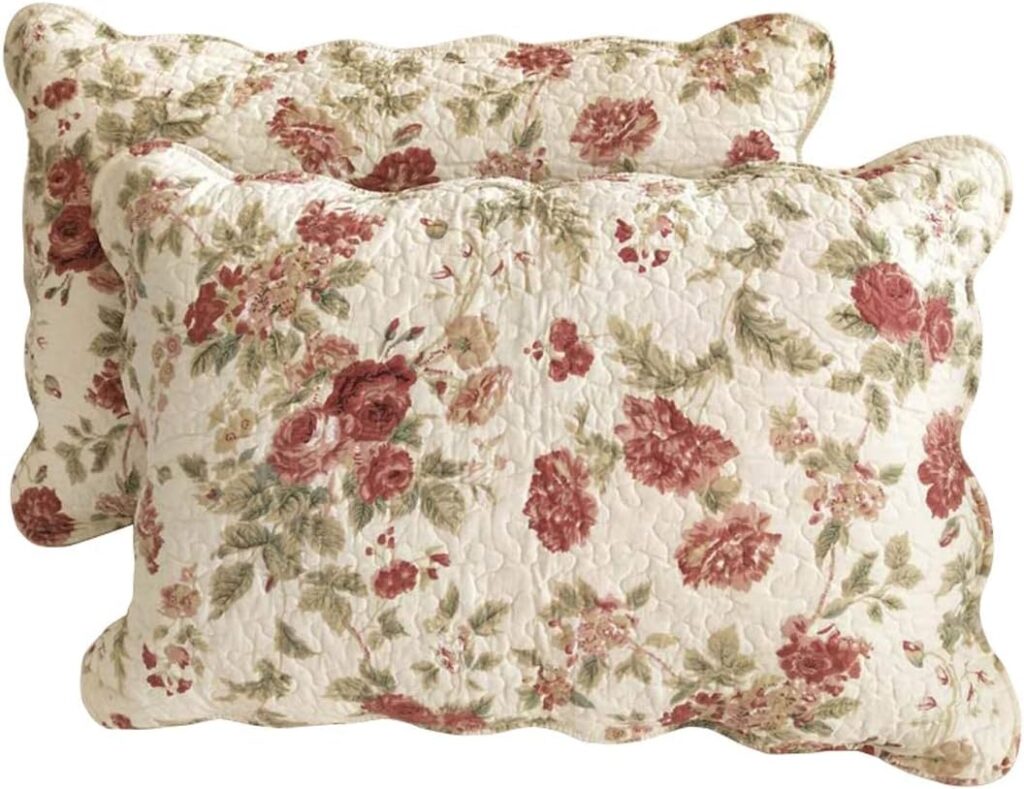 chintz pillow shams by decoor with mee