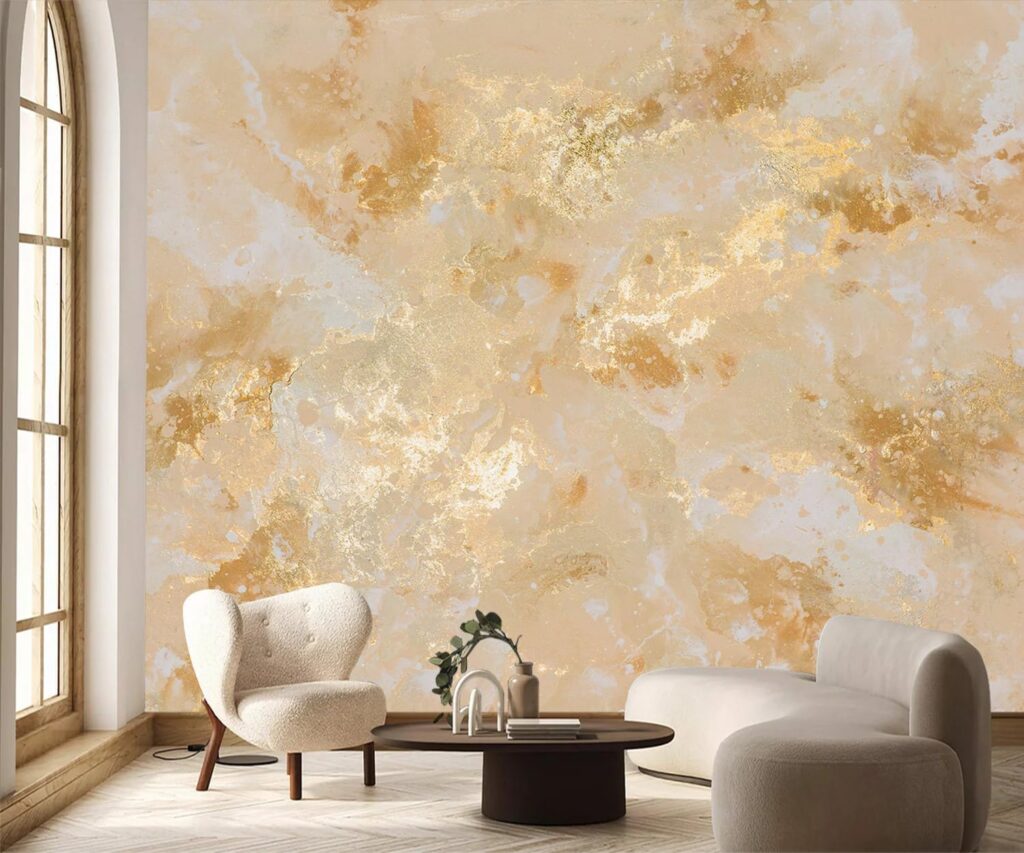25 Dark Aesthetic Wallpaper Ideas That Make Your Home Look Instantly Expensive high gloss marble mural wallpaper by decoor with mee