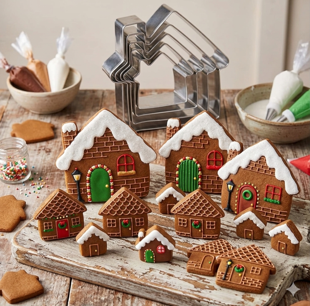 Fresh Off the Market Bridal Shower Theme: 17 Chic Decor Ideas Brides Will Love house cookie cutter by decoor with mee