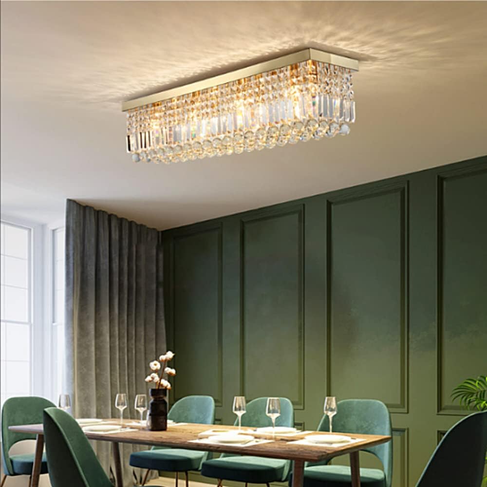 gold chandelier – 6 light, dimmable, modern. gold chandelier – 6 light, dimmable, modern.