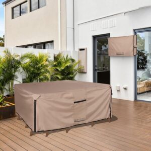 heavy duty waterproof patio table cover
