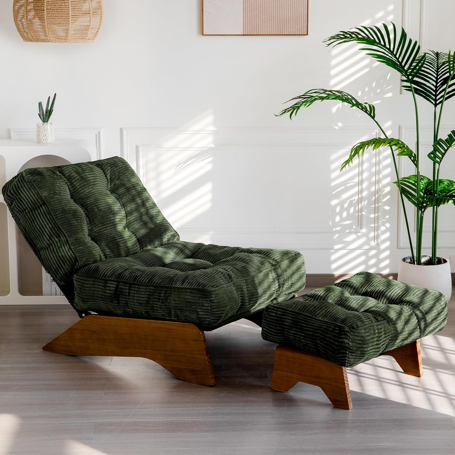 maxyoyo tufted accent chair with ottoman maxyoyo tufted accent chair with ottoman