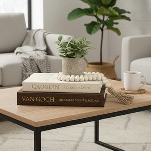 decorative coffee table books