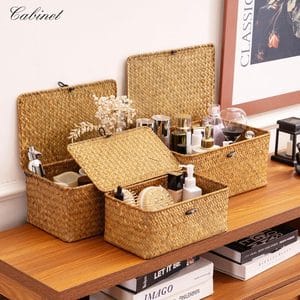 decorative storage basket set
