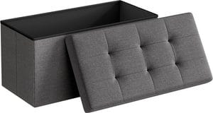foldable storage ottoman