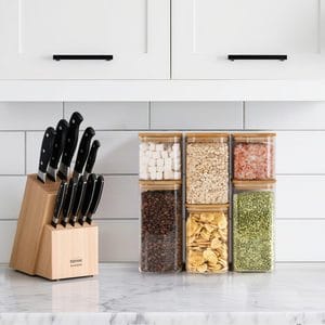 glass pantry storage containers