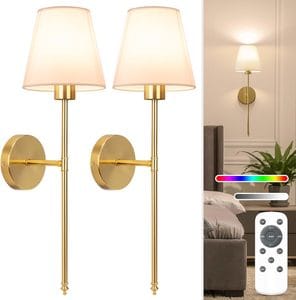 rechargeable wall sconces